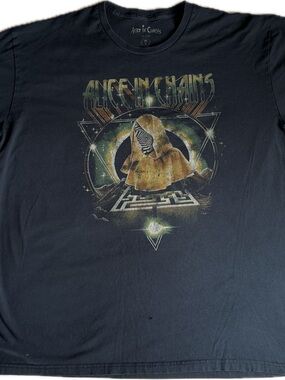 Alice In Chains Black Graphic Short Sleeve Tee from 2018 Tour